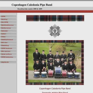 copenhagen caledonia pipe band