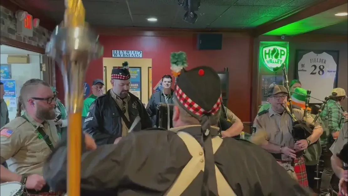 bagpipes and kilts