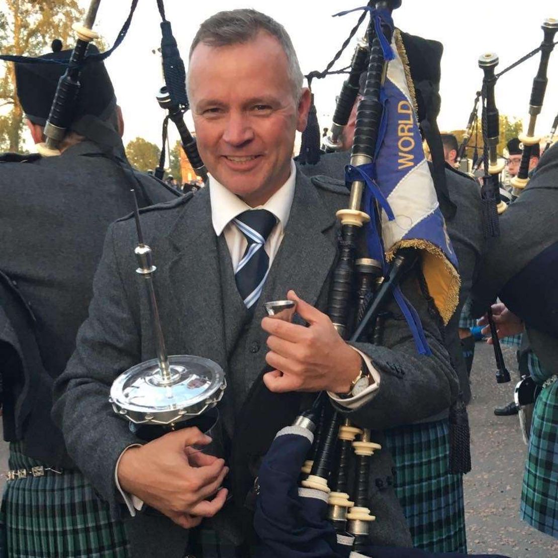 bagpipes and kilts