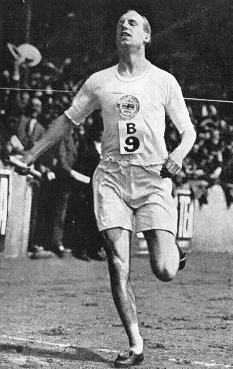 Eric Liddell, wins Olympic